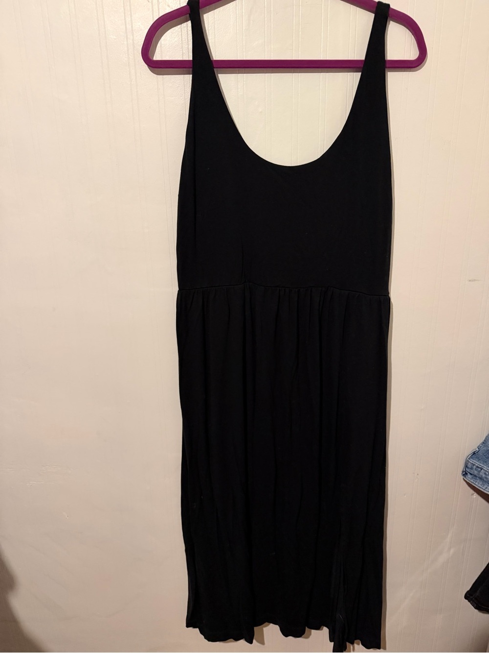 a new day Black Maxi Tank Dress XL